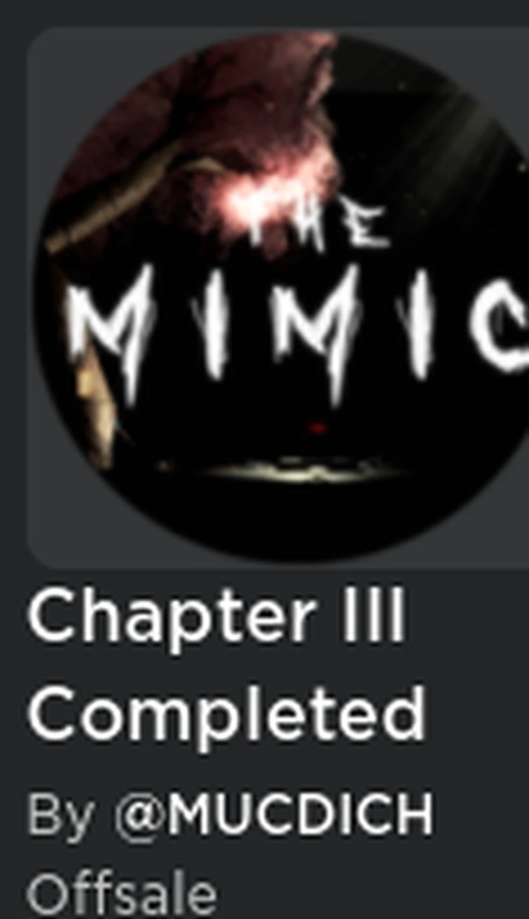 Discuss Everything About The Mimic Wiki | Fandom