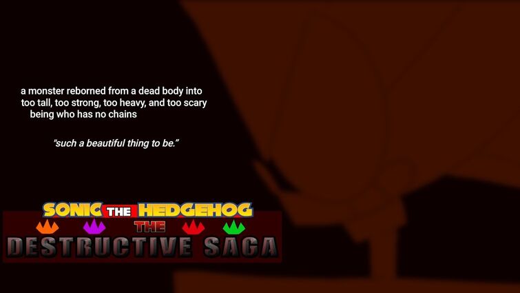 Sonic the Hedgehog: the Destructive Saga (Wattpad Teaser)