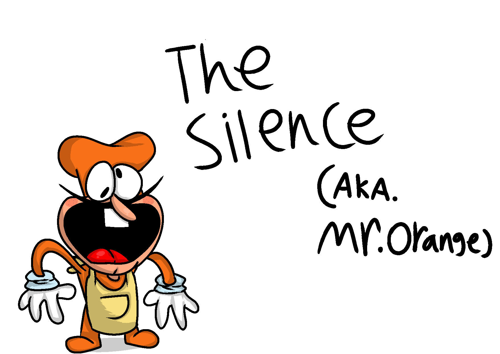 idk I made this re-design type thing of Mr. Orange a few days ago | Fandom
