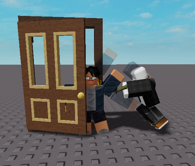 roblox door animation