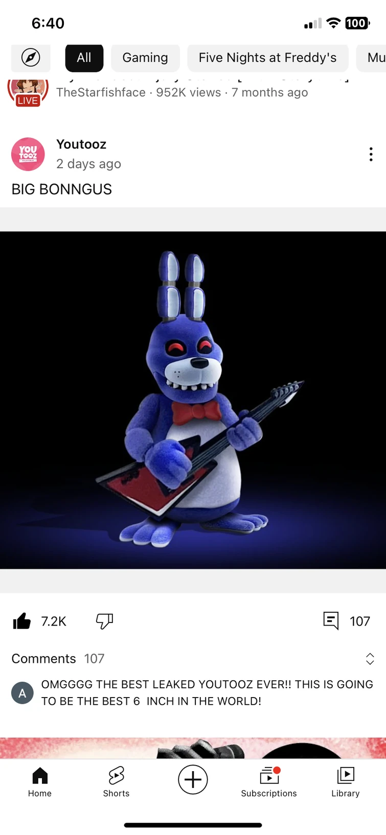 Tell Me A Fnaf Animatronic and im gonna design a controller based on