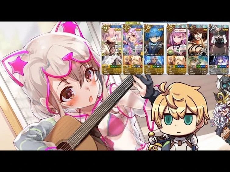 [FGO NA] Grail Live/Grail Concert Challenge Quest ~Summer Illya Setup~