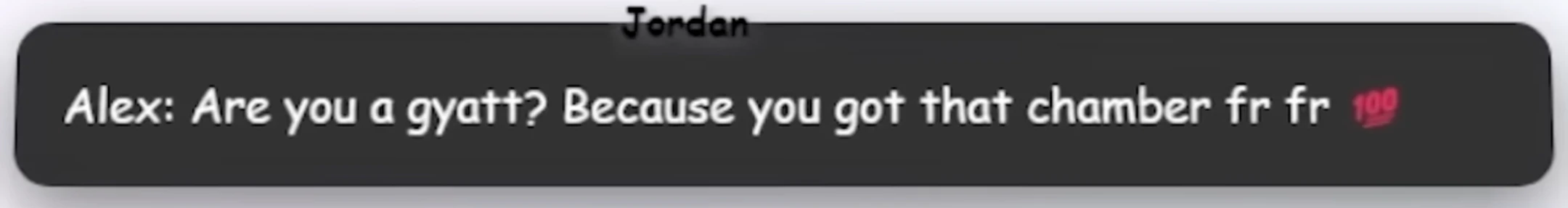 Gotta be one of the worst rizz comments ever | Fandom