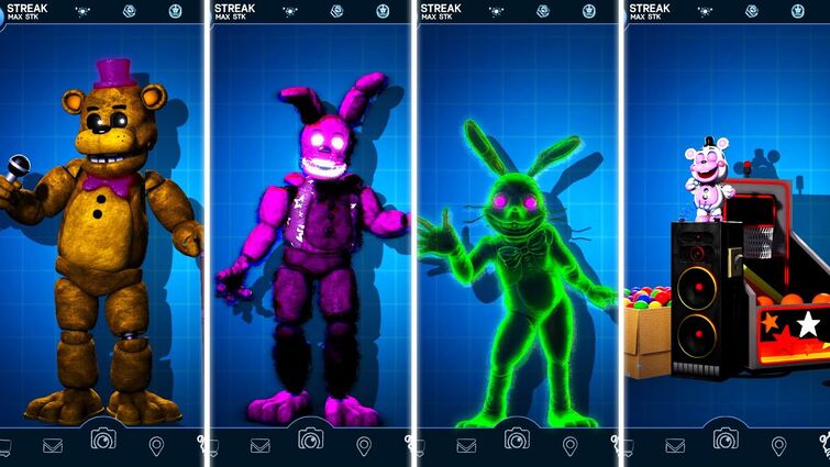 FNAF Security Breach Characters Workshop Animations 