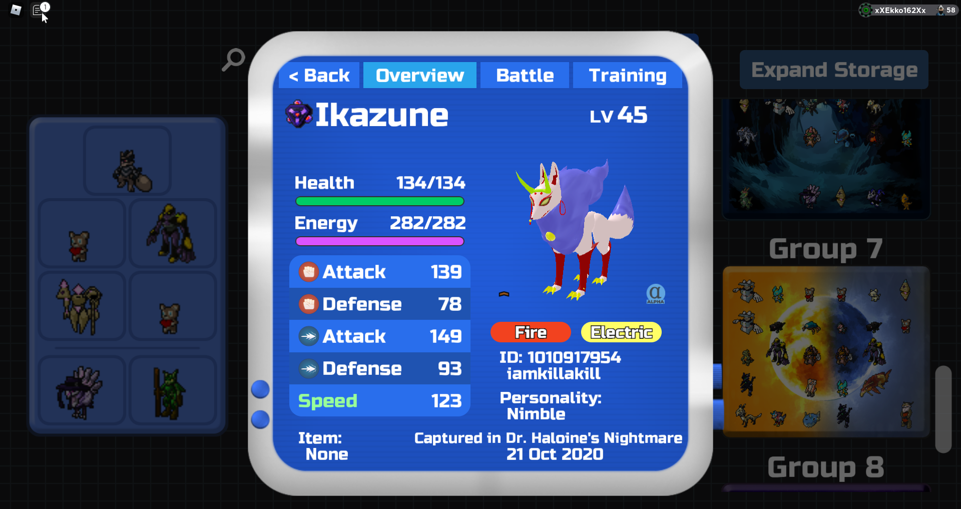 Trading a pure nimble gleaming ikazune for overpays | Fandom