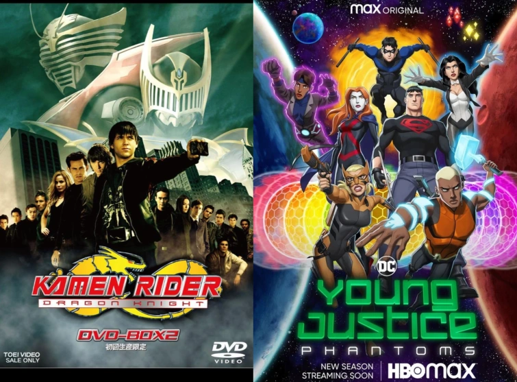 Kamen Rider Dragon Knight/Young Justice Crossover Fandom