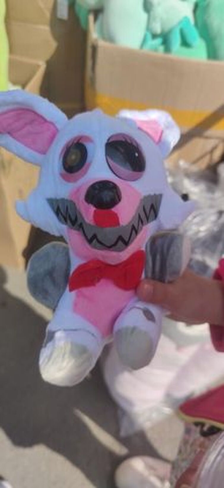 Basic Fun, Toys, Fnaf Mangle Plush Nwt