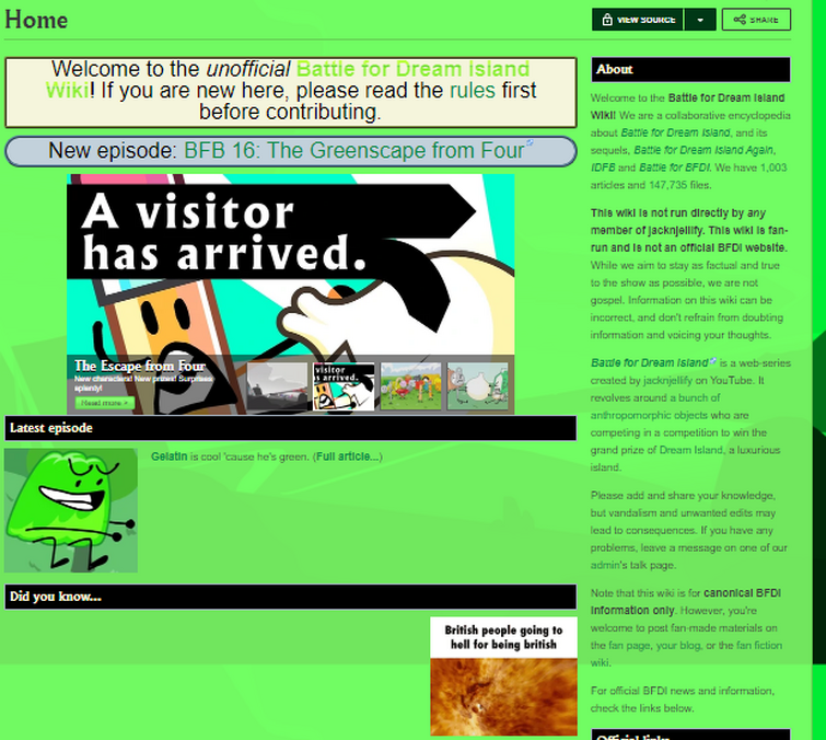 BFDI WIKI WAS HACKED!!! 