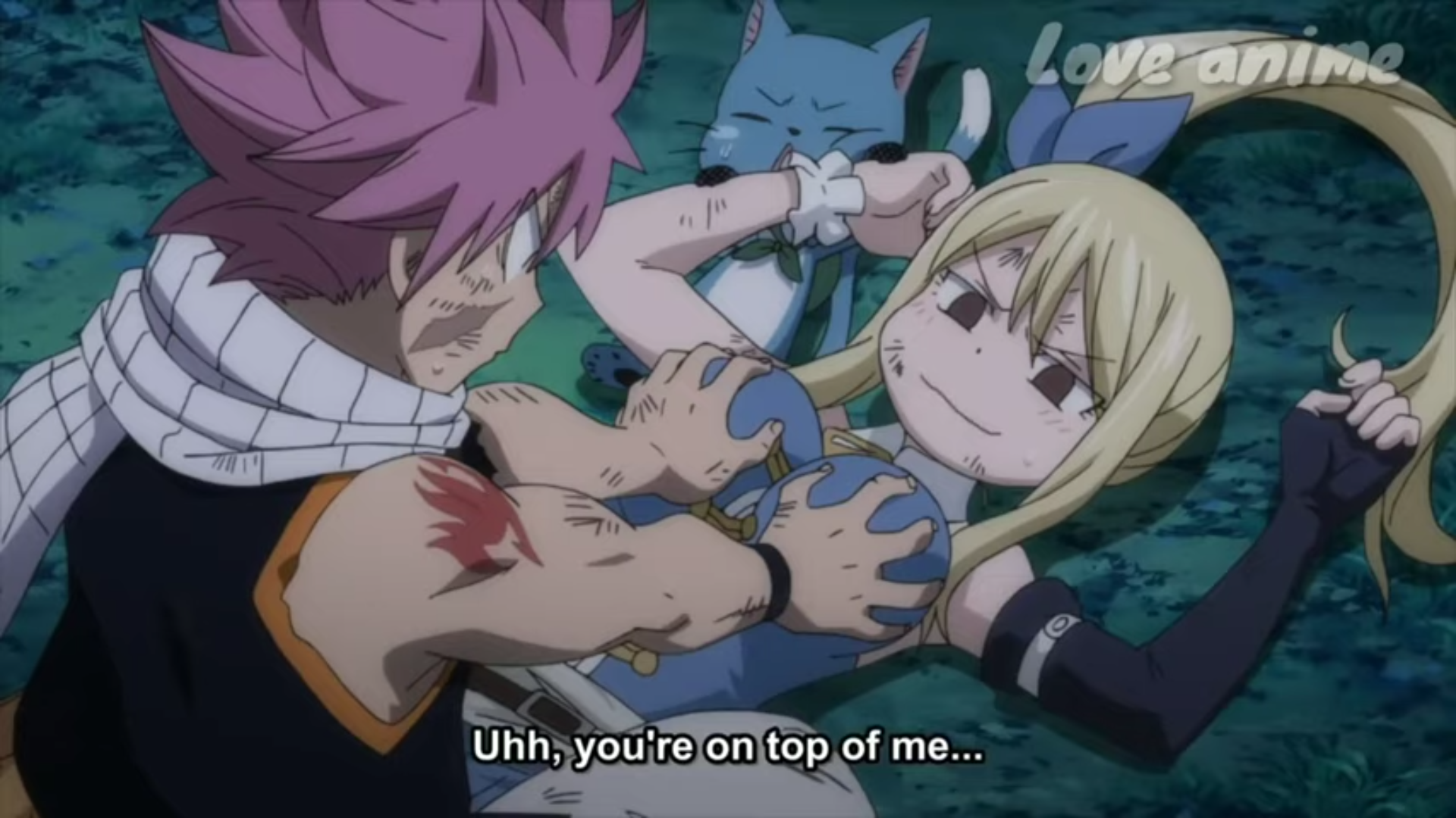 Fairy tail lucy boobs