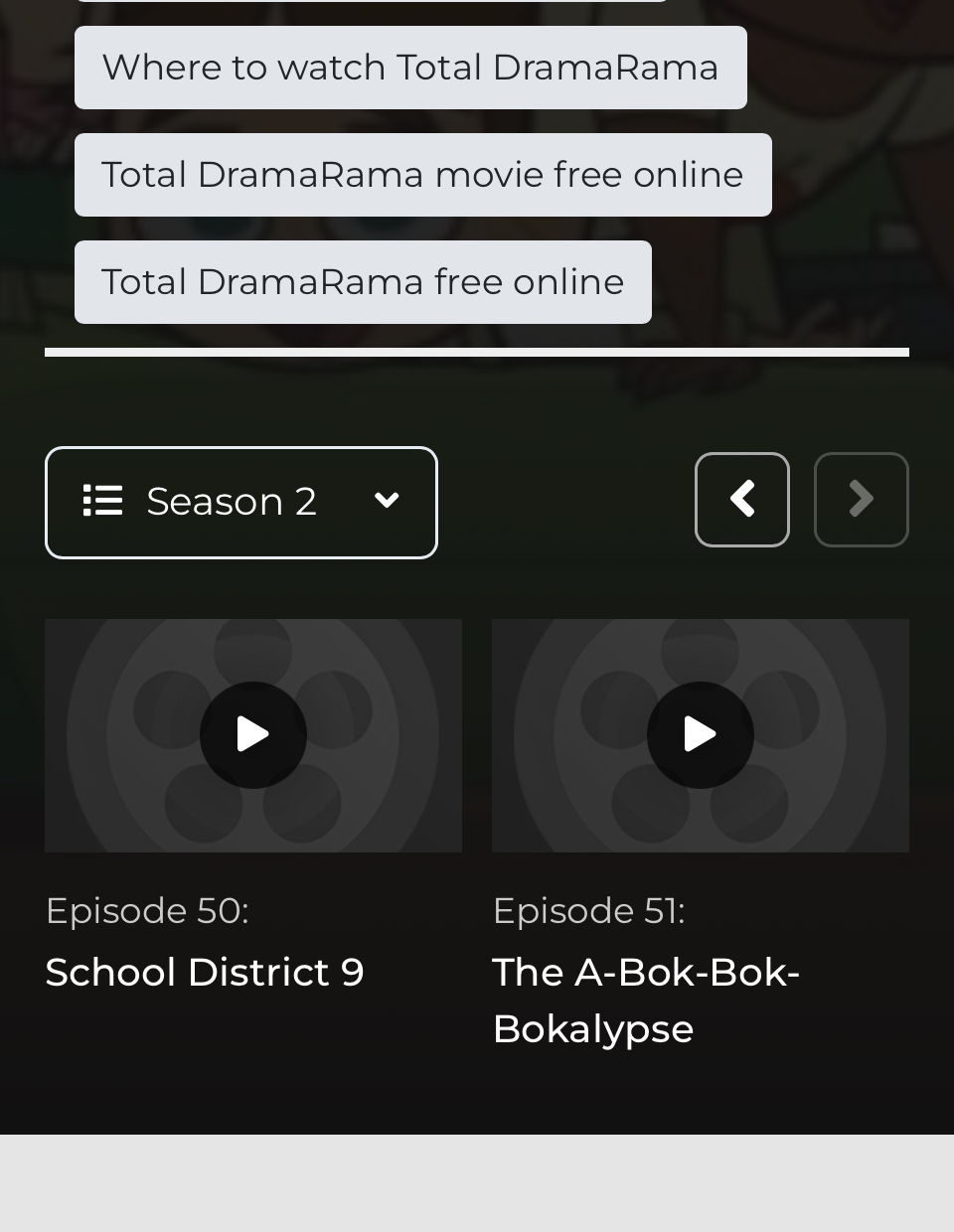 Watch Total Drama