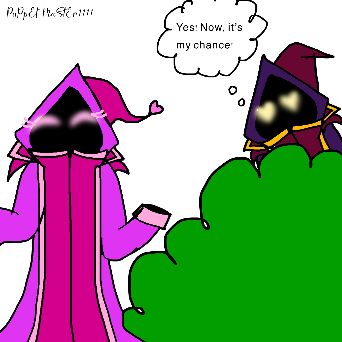 When the Puppet Master tries to talk to Puppet Mistress… | Fandom