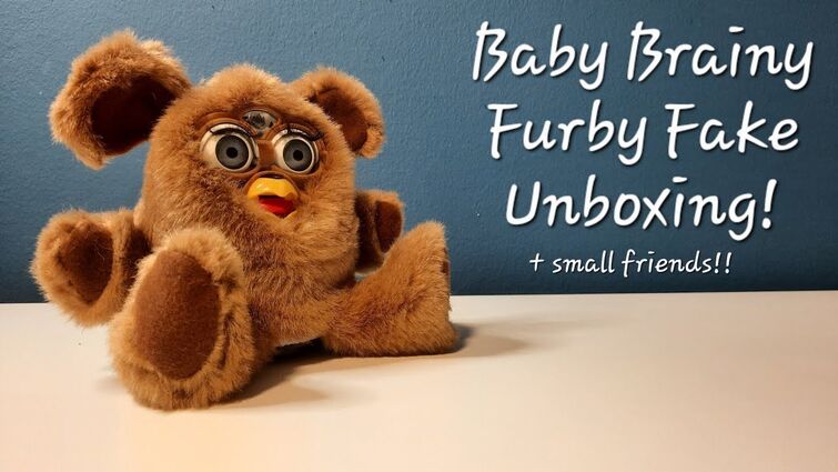 Baby Brainy Furby Fake Unboxing!