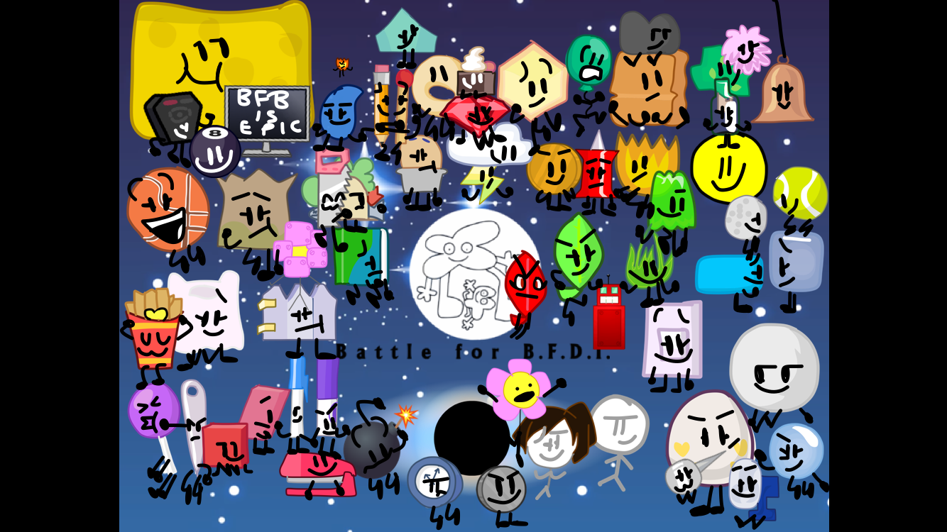 Fanmade BFDI Characters Pack