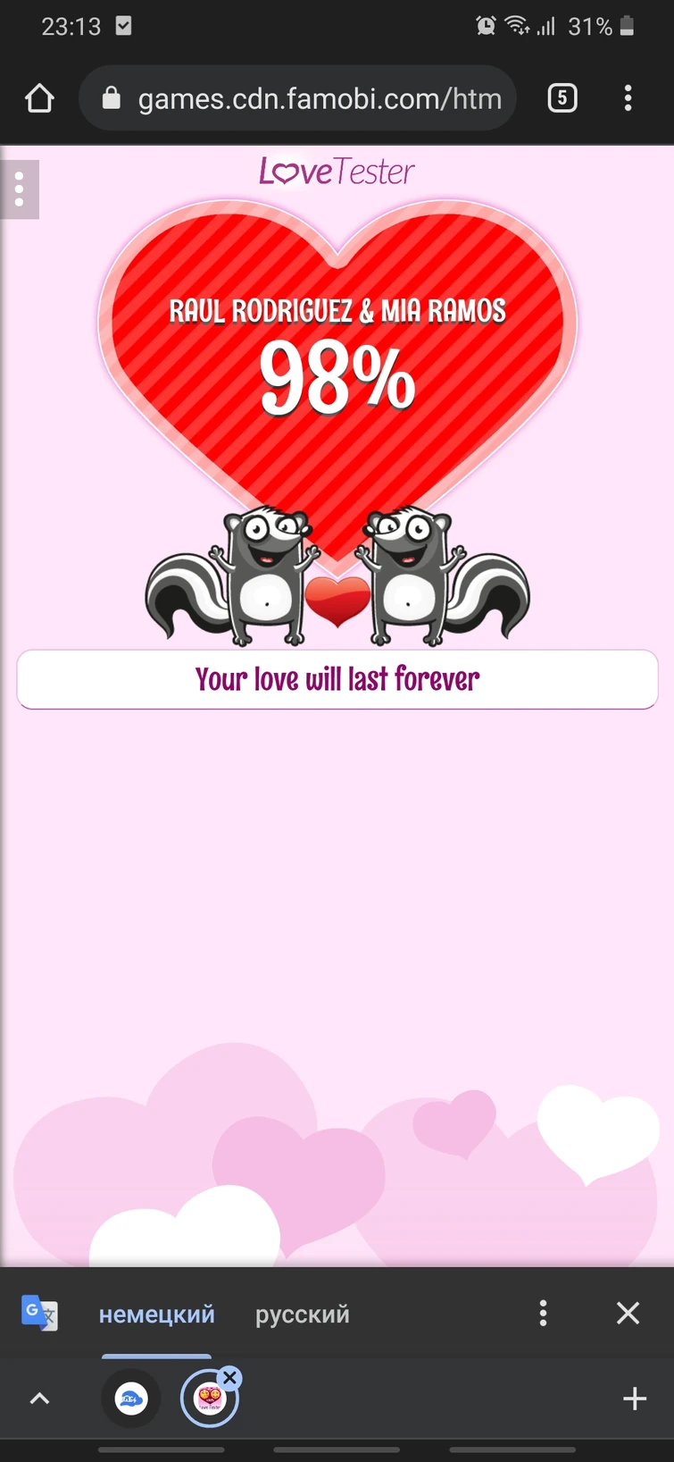 games cdn famobi love tester