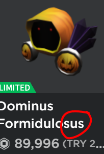 DOMINUS SUS - Roblox