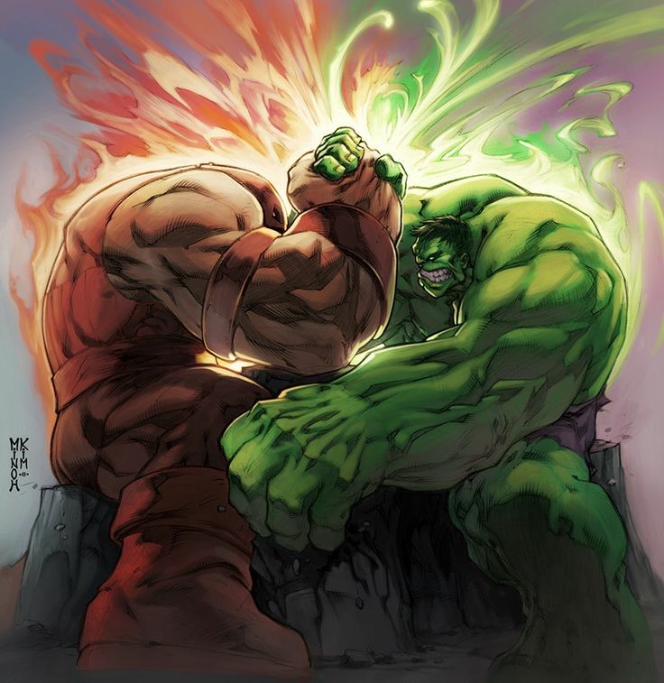 hulk and juggernaut all game