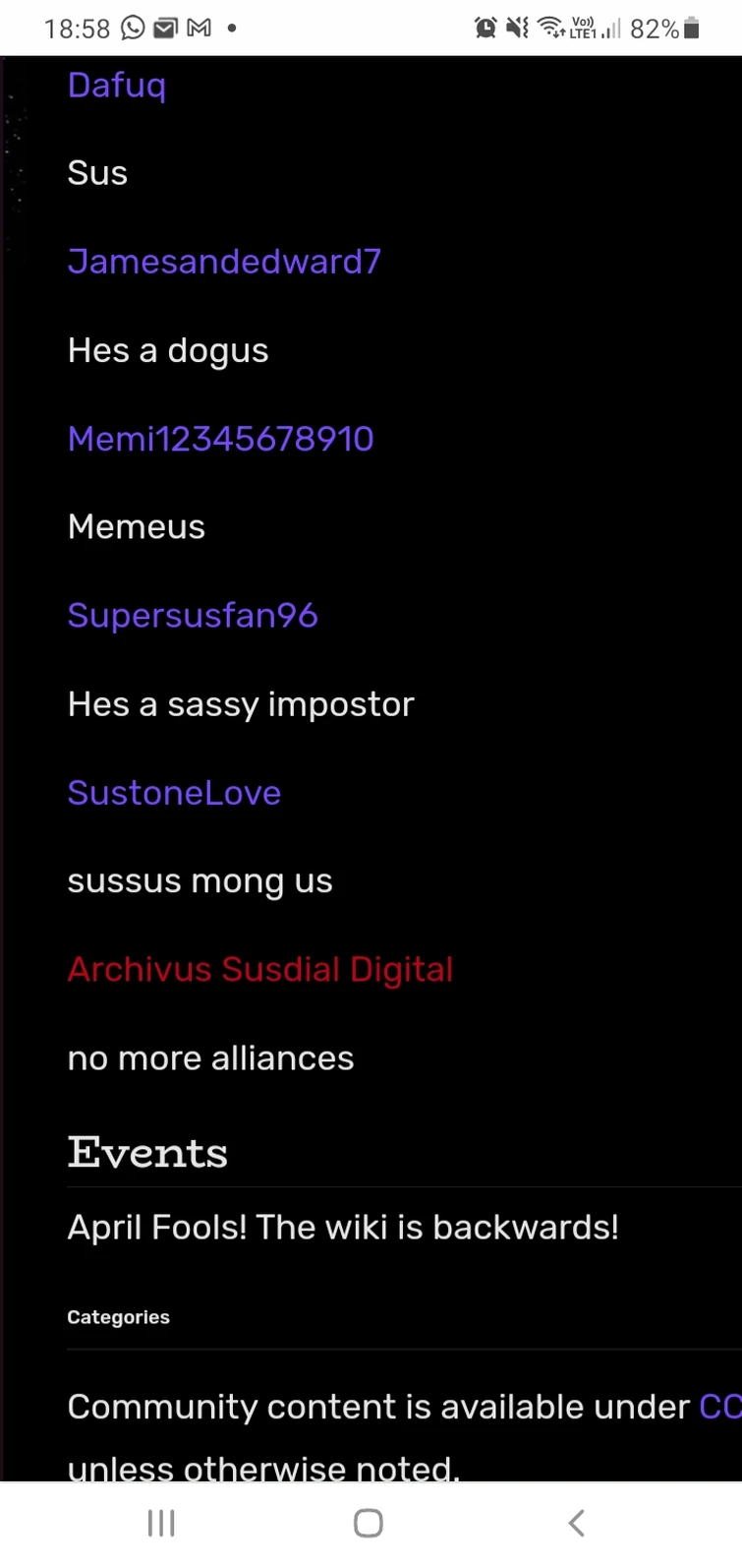 Discuss Everything About Amogus Wiki | Fandom