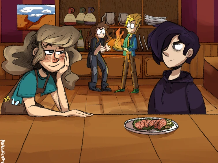 me and friend Fandom