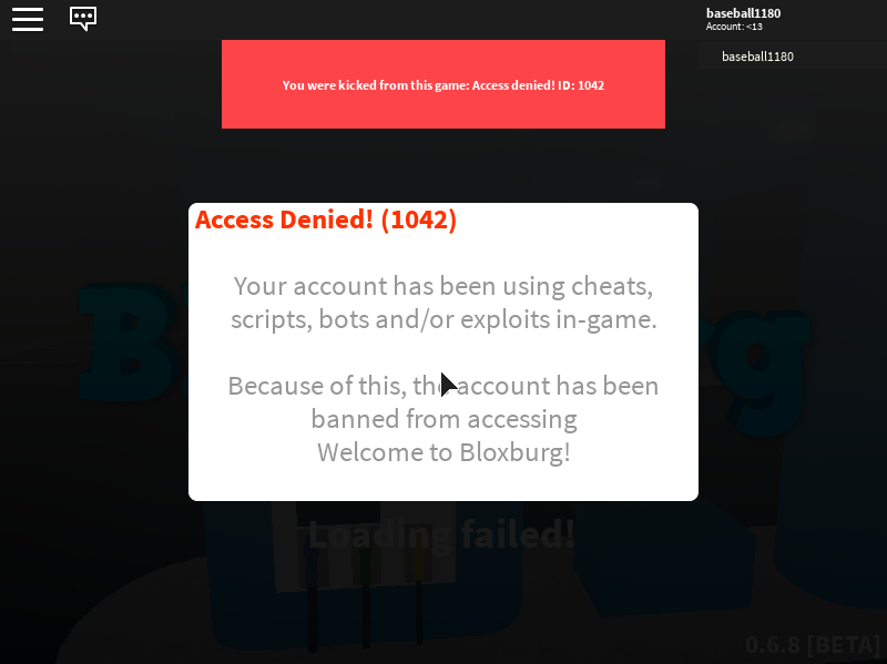 I Got Banned With Reason Using Exploit Read More Fandom - banned for exploiting roblox