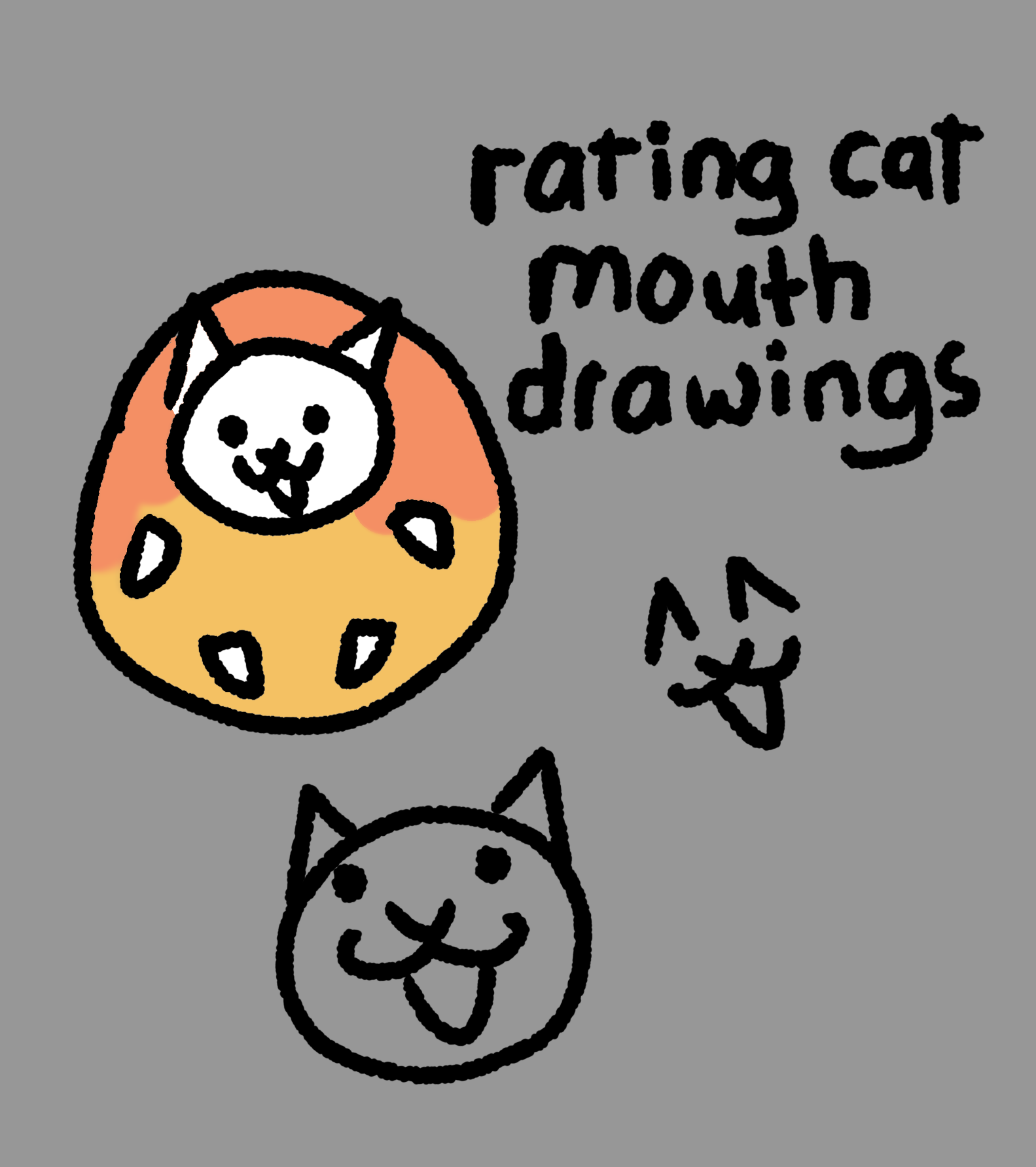 Rating cat mouth drawings Fandom