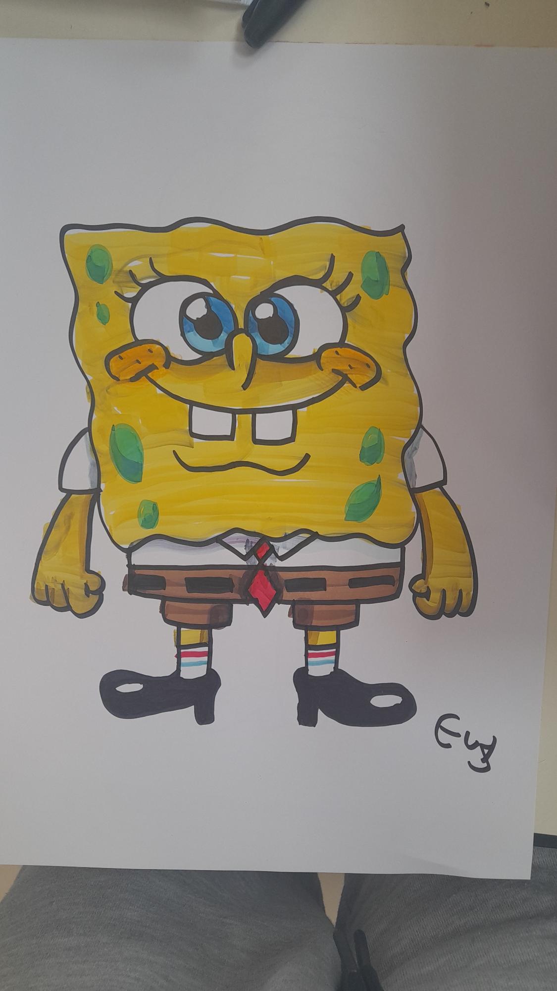 SpongeBob in my style | Fandom