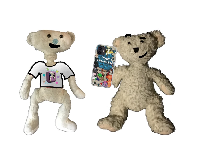 bear and sam with bear merchandise | Fandom