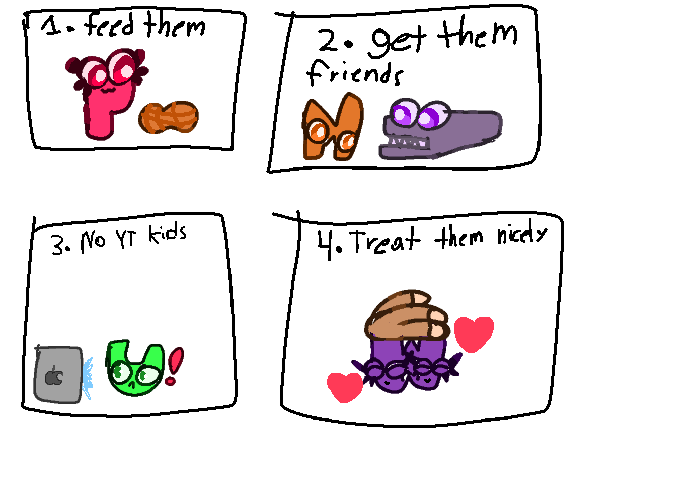 how-to-take-care-of-a-alphabet-lore-letter-no-scrolling-fandom