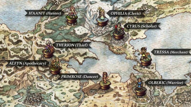 Octopath Traveller review – eight characters in search of nostalgia, Role  playing games