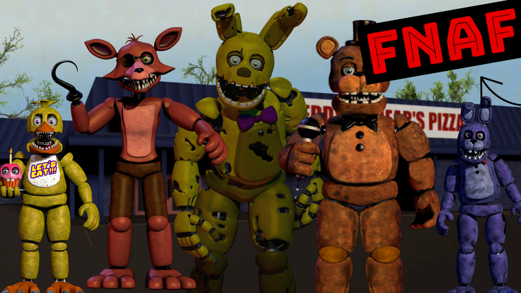 CAN GLAMROCK FREDDY AND ANIMATRONICS SAVE GOLDEN FROM ARMY OF BAN