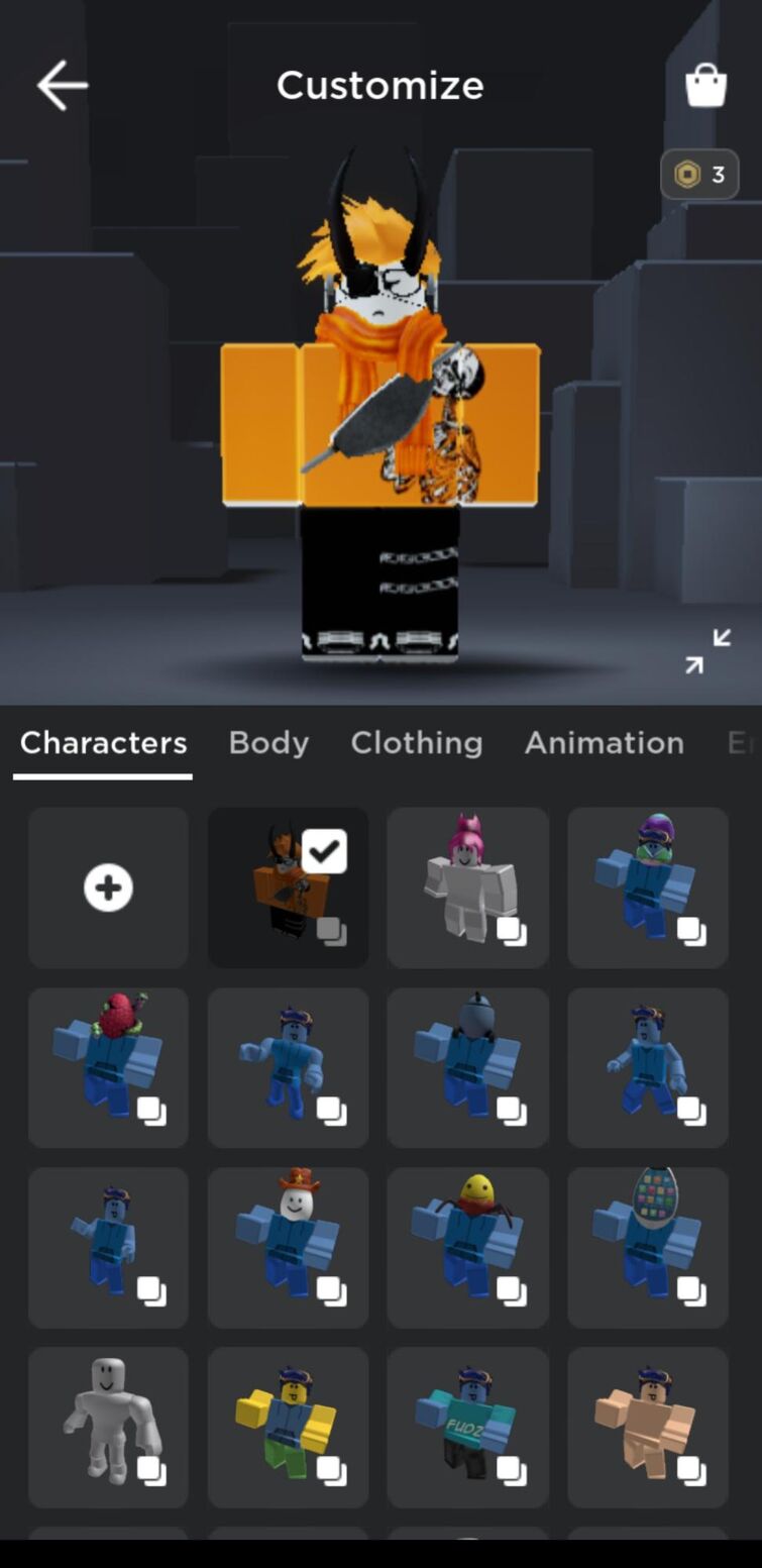 ROBLOX AVATAR NOT LOADING MOBILE