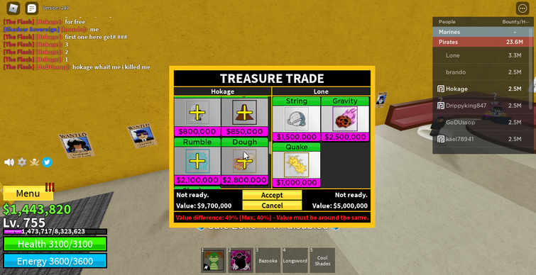 What People Trade For Rumble Fruit? Trading Rumble in Blox Fruits (UPDATED)  