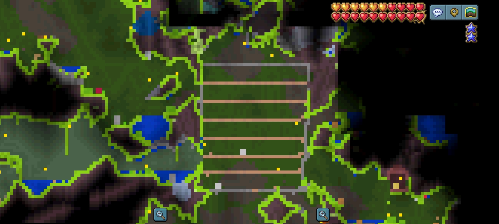 Terraria карта арена фото 43