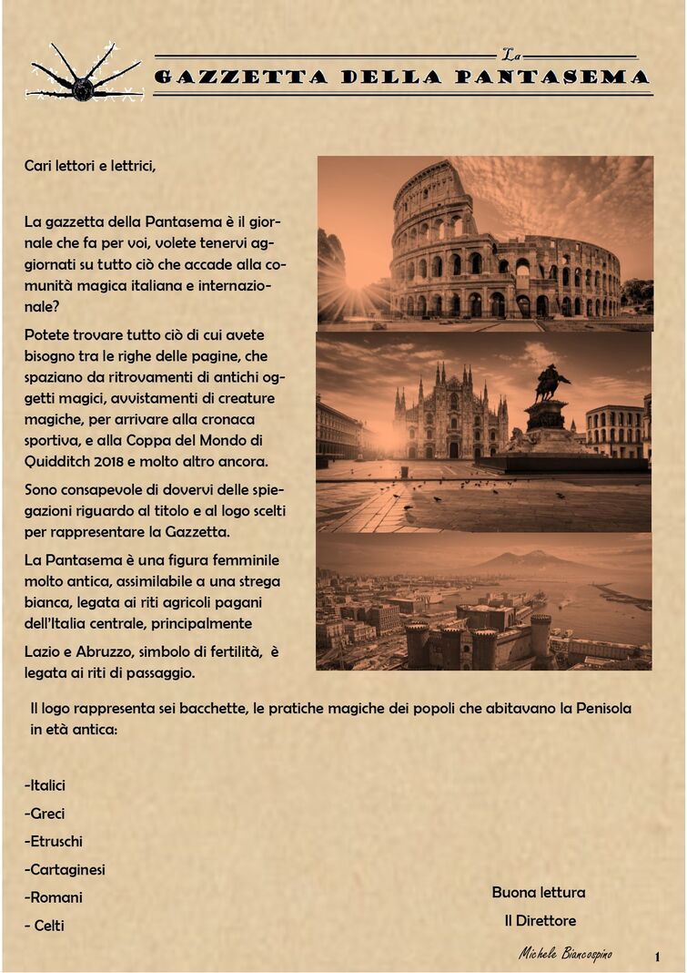 La Gazzetta della Pantasema