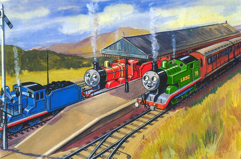Green Thomas in the Railway Series Fandom