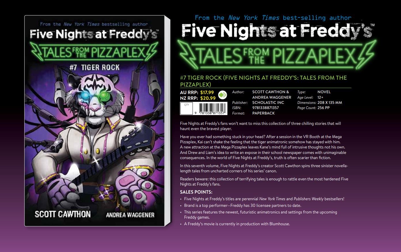 FNaF Tales From The Pizzaplex: Tiger Rock