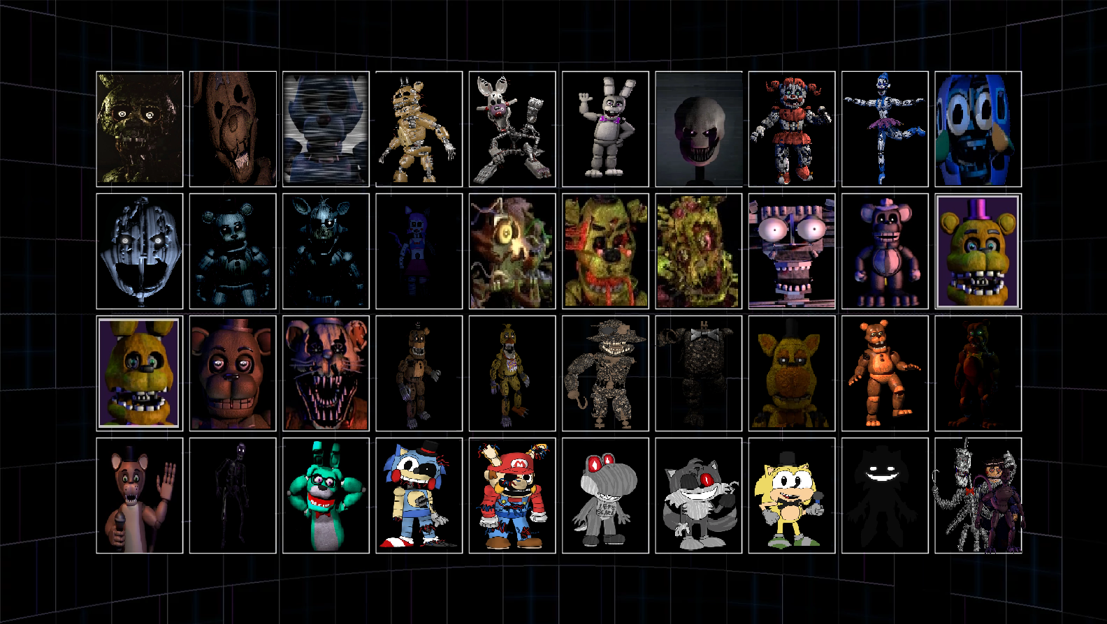 Ultimate custom night. Фанатские работы. | Fandom