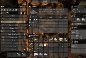 Forge menu