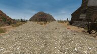 Die Anschlussstelle von Old Mole und Wagley Rd in Ghost Town