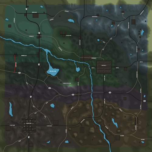 Gore Rd Map