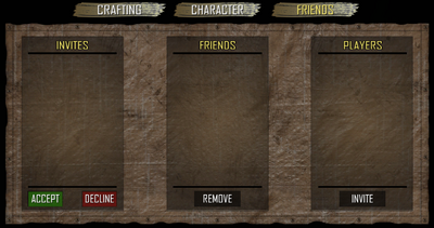 Screenshot Friend List