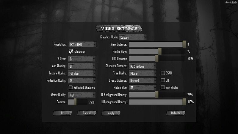 Game Settings - Official 7 Days to Die Wiki