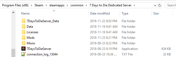 7 days to die save folder