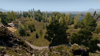 Player Point of View away from the cave