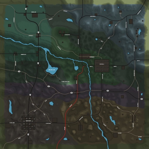 Apache St Map