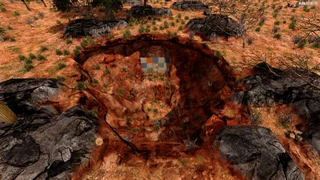 Entire view of the Cave