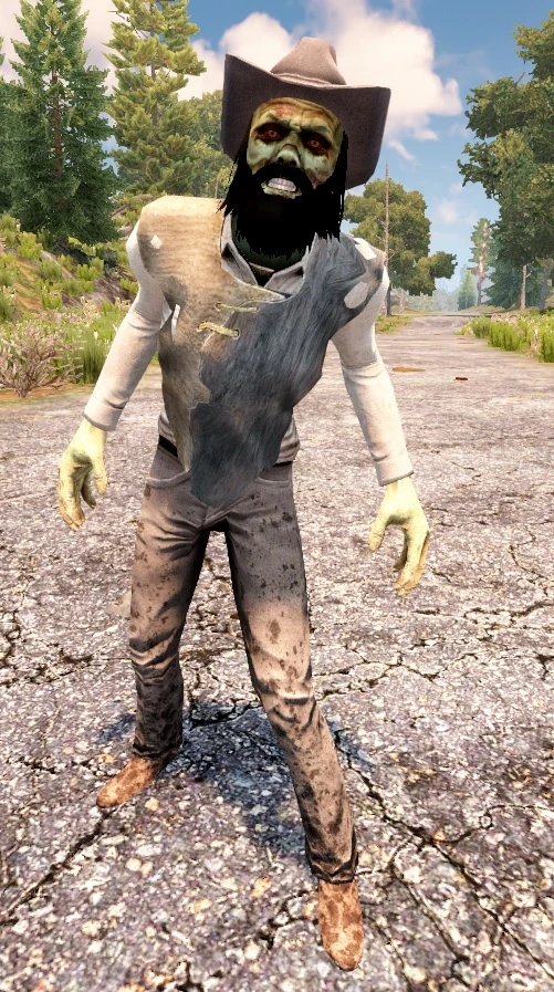 Zombie Cowboy Costume