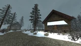 The first two lodges on Private Rd