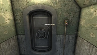 Entrance to the underground bunker within Army Camp 2