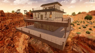 Rear entrance