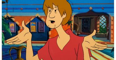 scooby doo shaggy red shirt